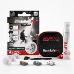 Alpine MusicSafePro-Transparent Ear Plugs at Anthony's Music Retail, Music Lesson and Repair NSW