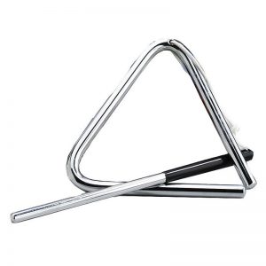 Remo LK-2425-05 Lynn Kleiner Triangle 4 Inch w/ string handle & striker at Anthony's Music Retail, Music Lesson and Repair NSW