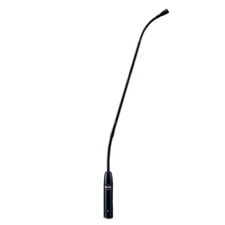 Shure MX418C 460mm Cardioid Gooseneck Condenser Microphone Black