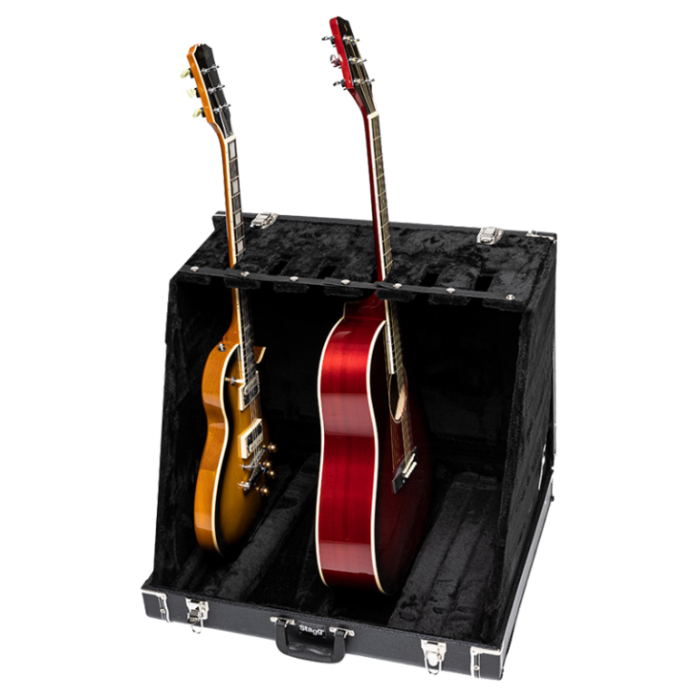 Universal GDC6 Guitar Stand Case for 6 Electric or 3 Acoustic Guitars