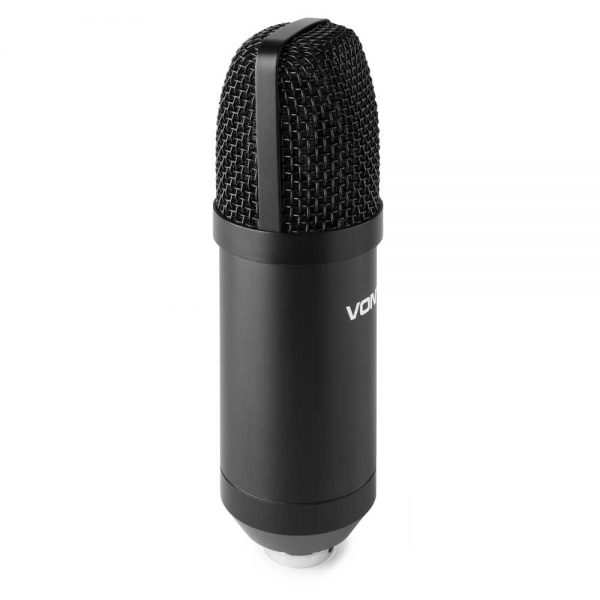 Vonyx CM300B Studio USB Microphone Echo Black at Anthony's Music Retail, Music Lesson and Repair NSW