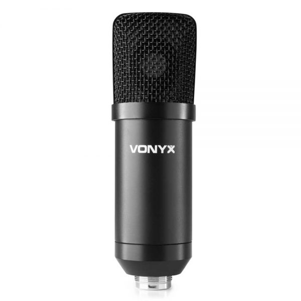 Vonyx CMS300B Studio Microphone Set USB Echo Black at Anthony's Music Retail, Music Lesson and Repair NSW
