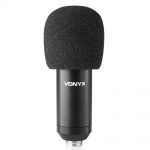 Vonyx CMS300B Studio Microphone Set USB Echo Black at Anthony's Music Retail, Music Lesson and Repair NSW