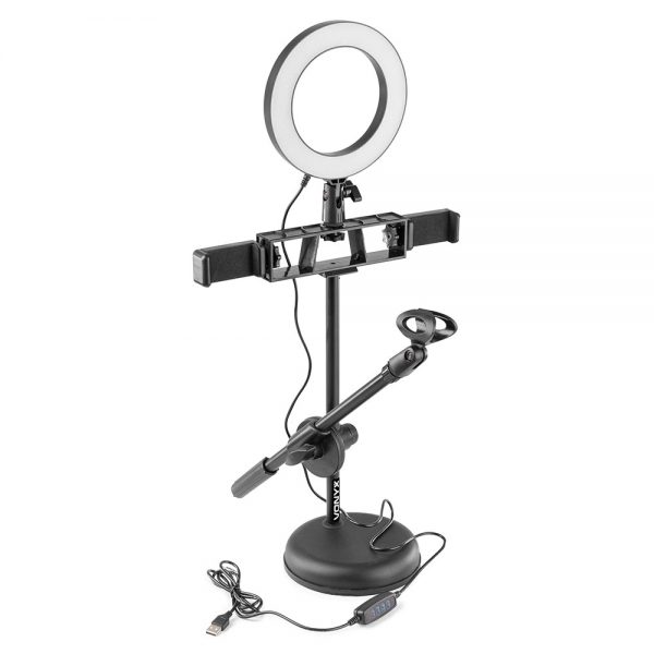 Vonyx RL20 Ringlamp, Ring Light with Tablestand at Anthony's Music Retail, Music Lesson and Repair NSW