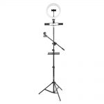 Vonyx RL25 Ringlamp 25cm Ring Light with Floorstand Tripod at Anthony's Music Retail, Music Lesson and Repair NSW