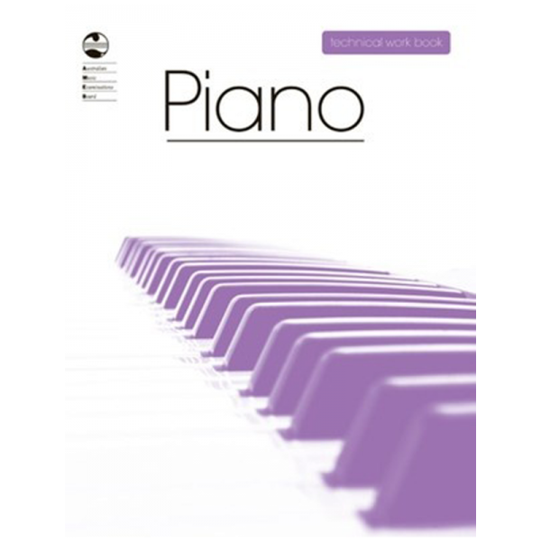 AMEB Piano Technical Work Book at Anthony's Music Retail, Music Lesson and Repair NSW