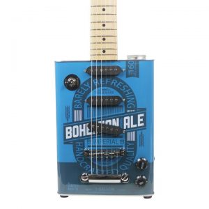 Bohemian JHS-BG15AL Guitars Ale Oil Can Electric Guitar at Anthony's Music Retail, Music Lesson and Repair NSW