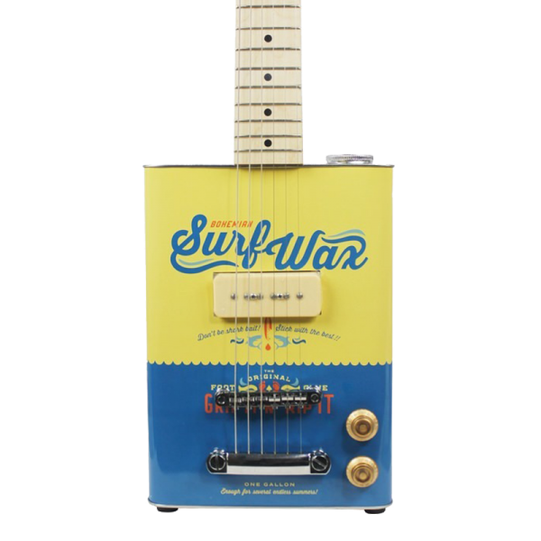 Bohemian JHS-BG15SW Guitars Surf Wax Oil Can Electric Guitar at Anthony's Music Retail, Music Lesson and Repair NSW