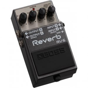 Boss RV-6 Digital Reverb Pedal at Anthony's Music Retail, Music Lesson and Repair NSW