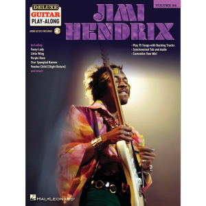 Jimmy Hendrix Deluxe Guitar Play-Along Volume 24 at Anthony's Music Retail, Music Lesson and Repair NSW