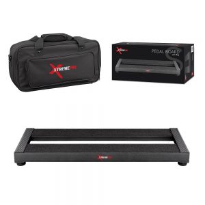 Xtreme XPB3715 Pro Pedal Board Heavy Duty 2 Crossrails Inc. Bag at Anthony's Music Retail, Music Lesson and Repair NSW