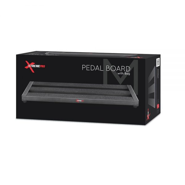 Xtreme XPB5023 Pro Pedal Board Heavy Duty 3 Crossrails Inc. Bag at Anthony's Music Retail, Music Lesson and Repair NSW