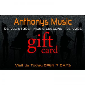 Anthonys Music Gift Card $20 at Anthony's Music Retail, Music Lesson and Repair NSW
