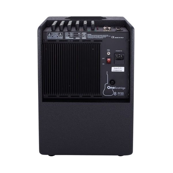 Acus One for Strings 8 200w Amplifier Black at Anthony's Music Retail, Music Lesson and Repair NSW