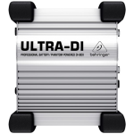 Behringer Ultra-DI DI100 Battery Phantom Powered DI-Box at Anthony's Music Retail, Music Lesson and Repair NSW