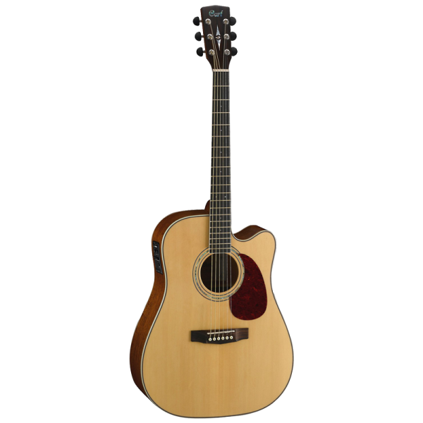 Cort MR710F Acoustic Guitar w/Fishman Pickup and Hard Case – Natural Spruce Top at Anthony's Music Retail, Music Lesson and Repair NSW
