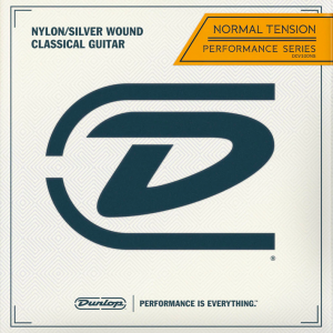 Dunlop DCV100 Clear Nylon Classical Guitar Strings Normal Tension Plain End at Anthony's Music Retail, Music Lesson and Repair NSW