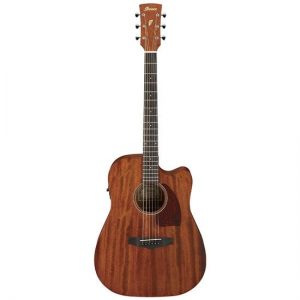 Ibanez PF12MHCE Acoustic Guitar w/Cutaway & Pickup Open Pore Natural at Anthony's Music Retail, Music Lesson and Repair NSW