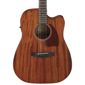 Ibanez PF12MHCE Acoustic Guitar w/Cutaway & Pickup Open Pore Natural at Anthony's Music Retail, Music Lesson and Repair NSW