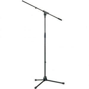 Konig & Meyer K&M 210/6B Microphone Boom Stand – Black at Anthony's Music Retail, Music Lesson and Repair NSW