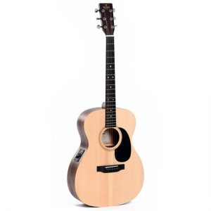Sigma 000ME Acoustic Guitar Solid Sitka Spruce Top & w/Pickup at Anthony's Music Retail, Music Lesson and Repair NSW
