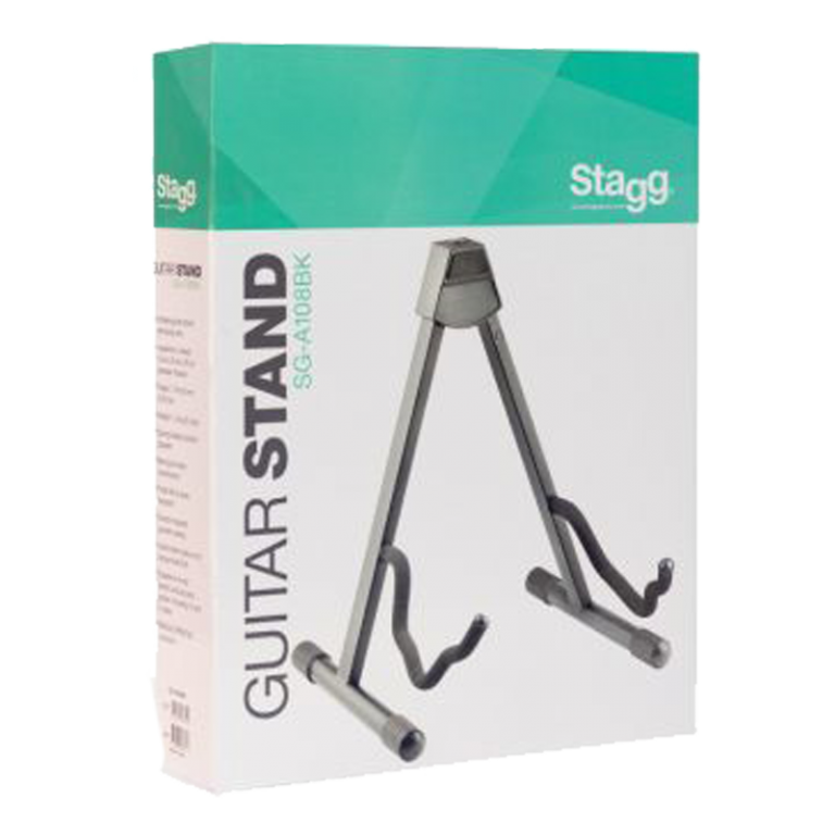 Stagg SGA108BK AFrame Guitar Stand Anthonys Music