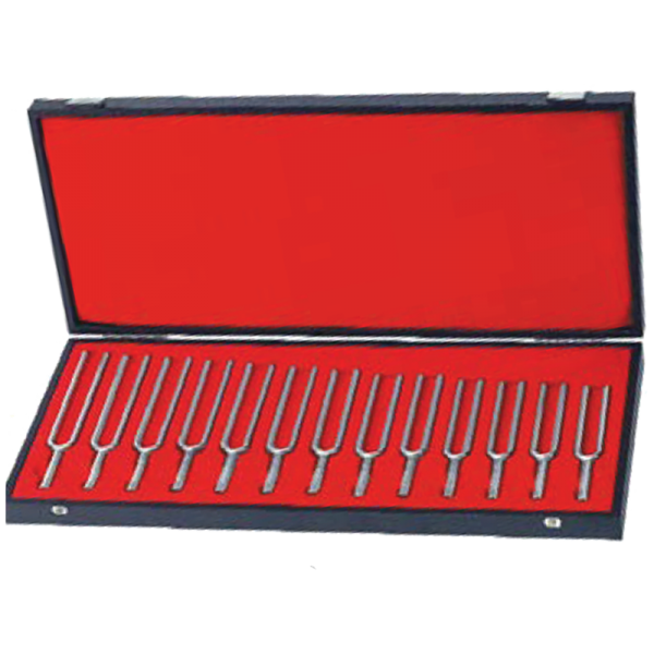 Wittner TF13 Set of 13 Chromatic C to C Tuning Forks w/Case at Anthony's Music Retail, Music Lesson and Repair NSW