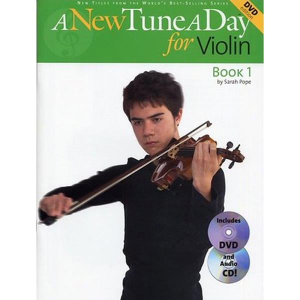 A New Tune A Day for Violin Book 1 CD/DVD at Anthony's Music Retail, Music Lesson and Repair NSW