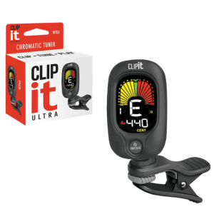 CLIP-IT WTU3 ULTRA Guitar, Bass, Violin, Ukulele C & D Tuner at Anthony's Music Retail, Music Lesson and Repair NSW