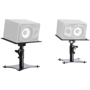 On-Stage SMS4500 Desktop Monitor Stands (Pair) at Anthony's Music Retail, Music Lesson and Repair NSW