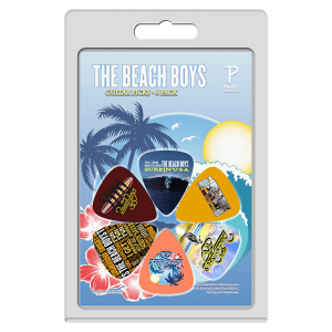 Perris LPTBB2 6-Pack Beach Boys Licensed Guitar Picks Pack at Anthony's Music Retail, Music Lesson and Repair NSW
