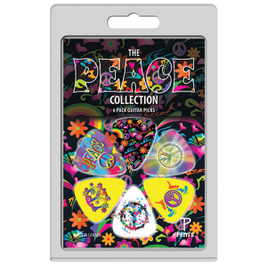 Perris LPPP05 6-Pack “The Peace Collection Licensed” Guitar Picks Pack at Anthony's Music Retail, Music Lesson and Repair NSW