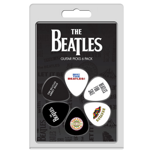 Perris LPTB1 6-Pack The Beatles Licensed Guitar Picks Pack at Anthony's Music Retail, Music Lesson and Repair NSW
