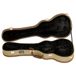 Stagg GCX-UKT-GD Gold Tweed Plush Lined Tenor Ukulele Case at Anthony's Music Retail, Music Lesson and Repair NSW