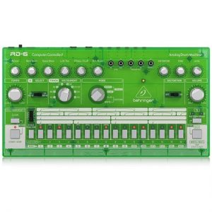 Behringer RD6 LM Classic 606 Analog Drum Machine w/16 Step Sequencer – Lime at Anthony's Music Retail, Music Lesson and Repair NSW