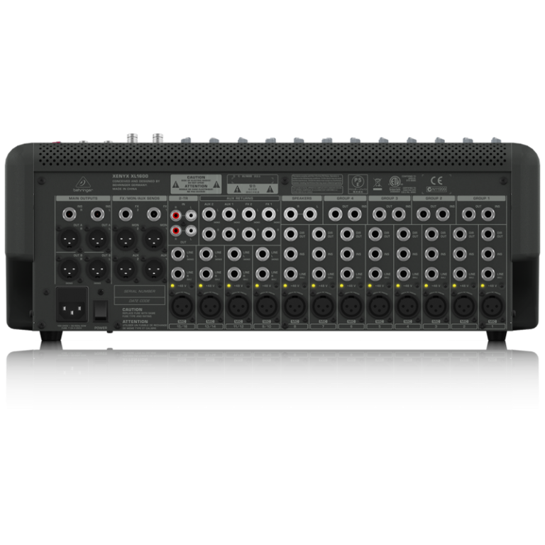 Behringer XENYX XL1600 Live Mixer Anthonys Music