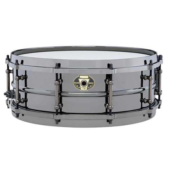 Ludwig L2LW5514 Black Magic Snare Drum 5.5×14  at Anthony's Music Retail, Music Lesson and Repair NSW