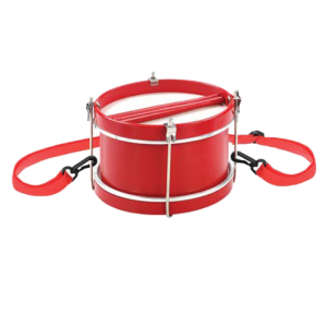 Mano Percussion Junior Marching Drum DA342R8 Inch Colonial Design w sticks (Red)  at Anthony's Music Retail, Music Lesson and Repair NSW
