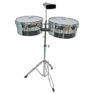 Mano Percussion MP1434 Latin Timbale Set w/Cowbell  at Anthony's Music Retail, Music Lesson and Repair NSW