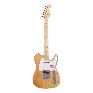 SX ASH3N Ash Series Tele Style Electric Guitar in Natural Ash  at Anthony's Music Retail, Music Lesson and Repair NSW