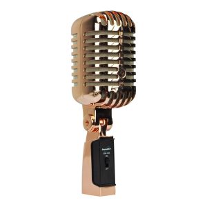 SoundArt ‘Vintage’ Dynamic Microphone with Deluxe Carry Case (Antique Copper) at Anthony's Music Retail, Music Lesson and Repair NSW