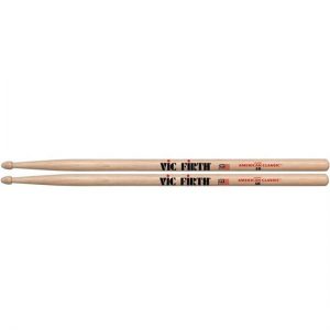 Vic Firth VF5B American Classic 5B Wood Tip Drumsticks at Anthony's Music Retail, Music Lesson and Repair NSW