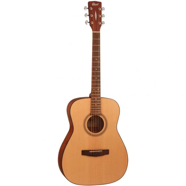 Cort AF505 OP Acoustic Guitar Short Scale Open Pore Natural at Anthony's Music Retail, Music Lesson & Repair NSW