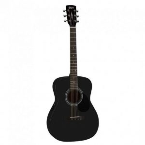 Cort AF510E BKS Acoustic Electric Guitar – Black Satin at Anthony's Music Retail, Music Lesson & Repair NSW