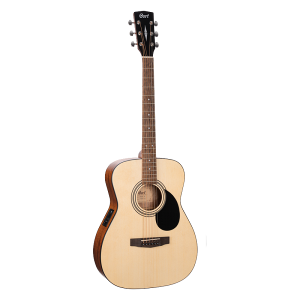 Cort AF510E OP Folk Guitar With Pickup Open Pore Natural at Anthony's Music Retail, Music Lesson & Repair NSW