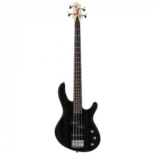 Cort Action PJ OPB 4 String Bass Open Pore Black at Anthony's Music Retail, Music Lesson & Repair NSW