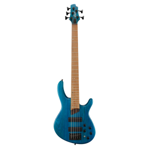 Cort B5 PLUS AS RM OPAB 5 String Bass Open Pore – Aqua Blue at Anthony's Music Retail, Music Lesson & Repair NSW