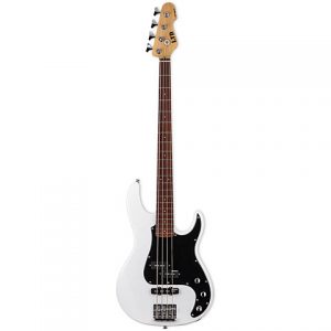 ESP LTD LAP-204SWS Bass Guitar 4-String Snow White Satin at Anthony's Music Retail, Music Lesson and Repair NSW