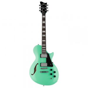 ESP LPS-1SFGN LTD X-Tone Surf Green Semi Hollow at Anthony's Music Retail, Music Lesson & Repair NSW