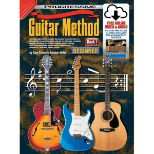 Progressive Guitar Method 1 Book/Online Video & Audio 54048 at Anthony's Music Retail, Music Lesson & Repair NSW